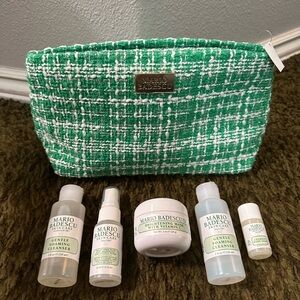 NWT Mario Badescu Skincare Set and Bag Bundle
